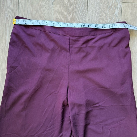 Anthropologie E by Eloise Breakfast in Bed Lounge Wine Pants Size M - Picture 3 of 13